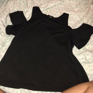 off the shoulder shirt